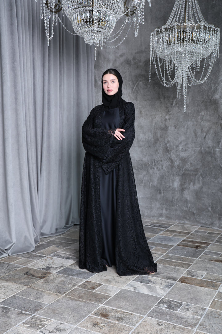 Amara Lace Abaya