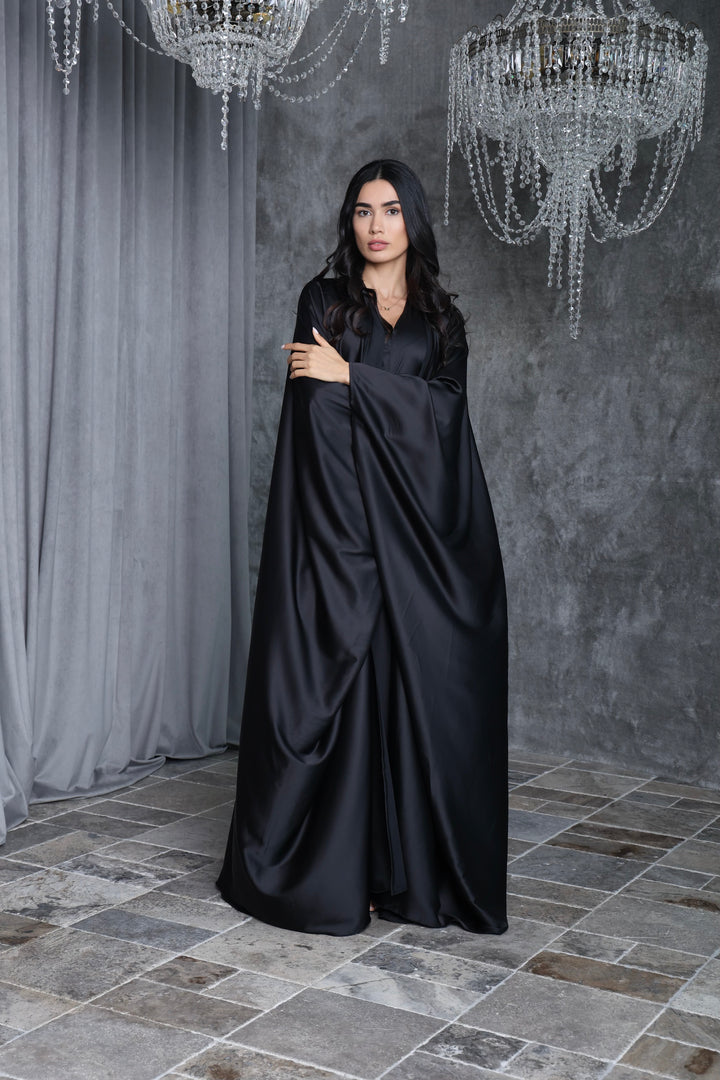 Evara Satin Abaya