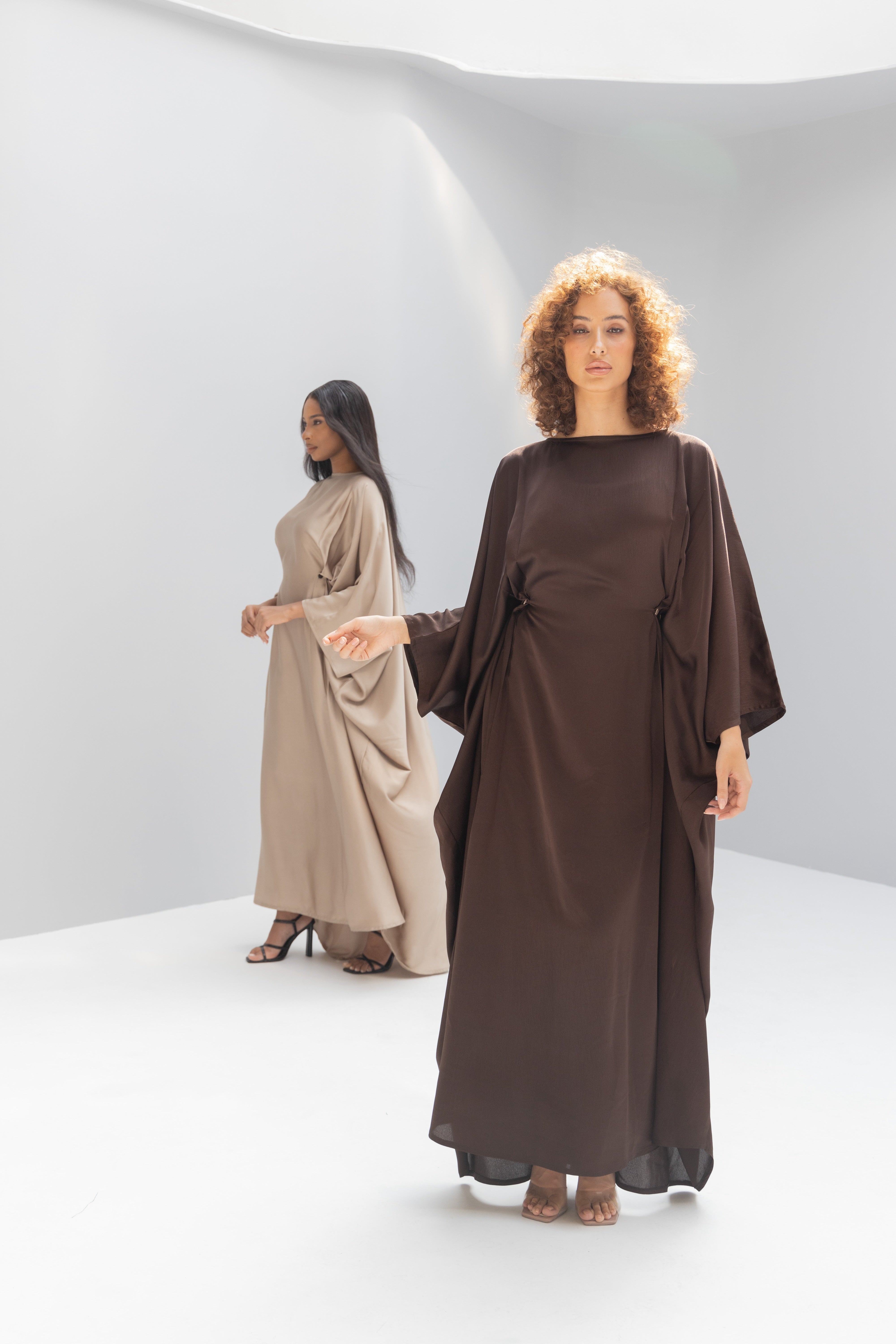 Zeina Pleated Kaftan LUXE Malikaat