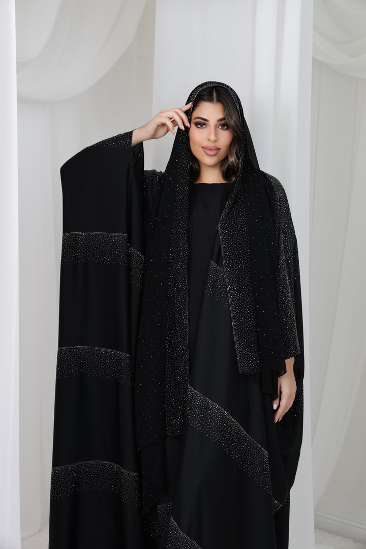 Noor Diamond Luxè Abaya