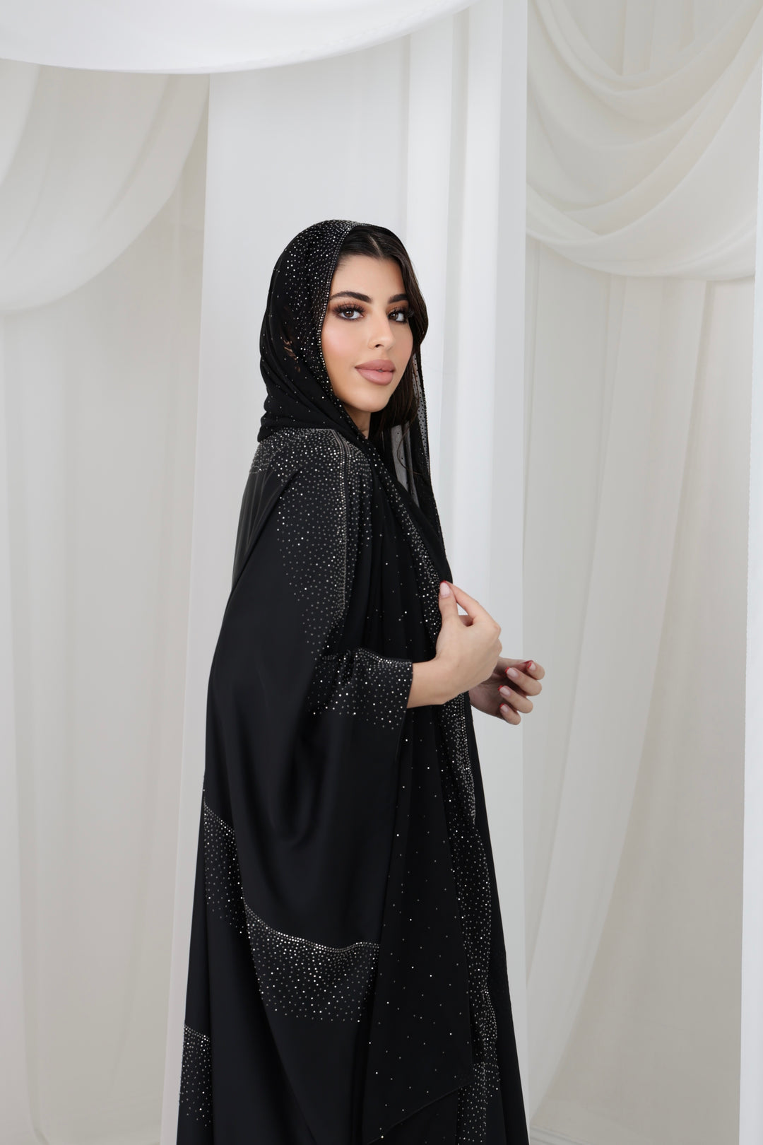 Noor Diamond Luxè Abaya