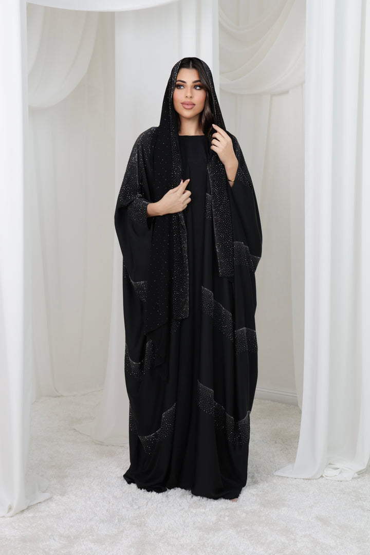 Noor Diamond Luxè Abaya