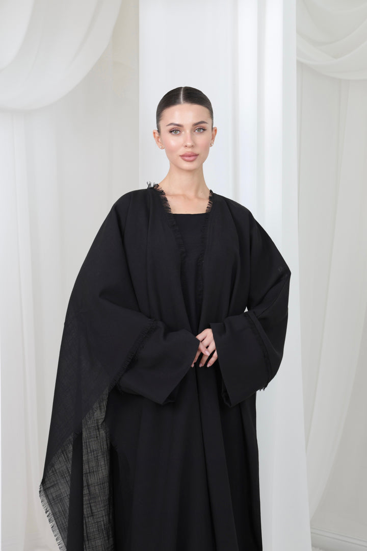 Lamisa Scarf Abaya