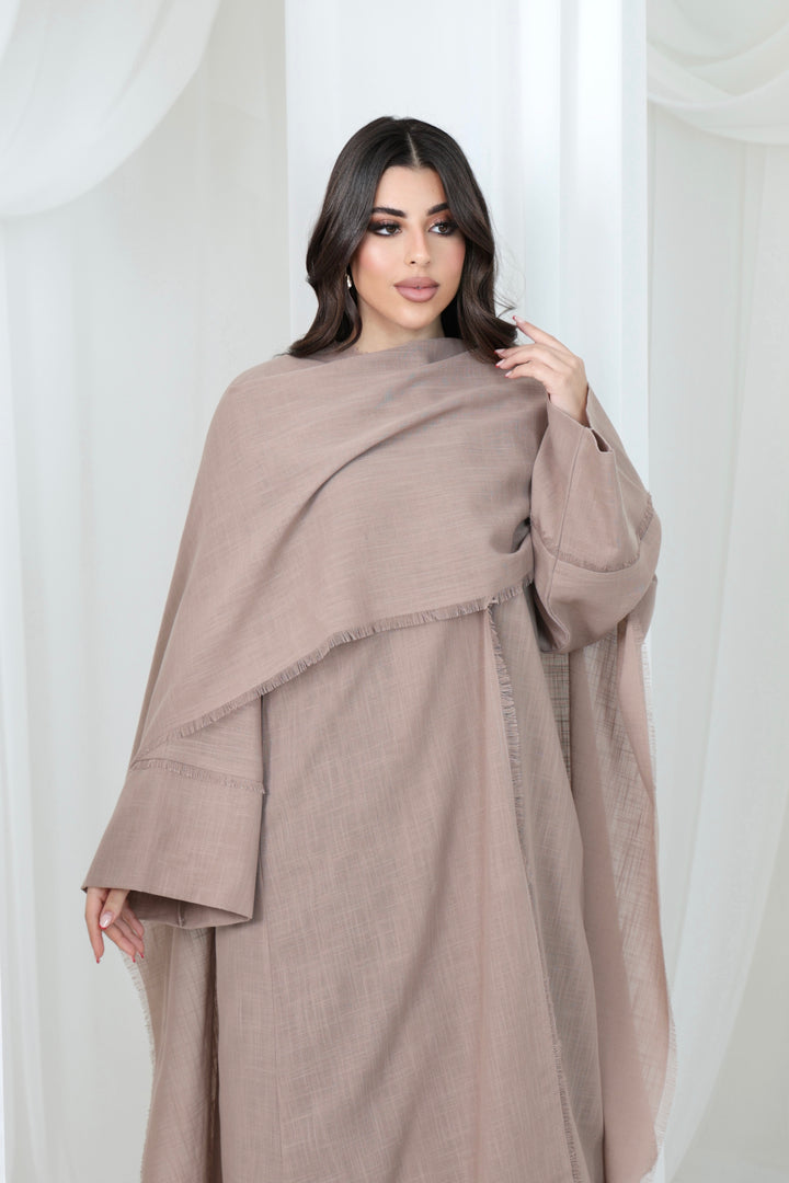 Lamisa Scarf Abaya