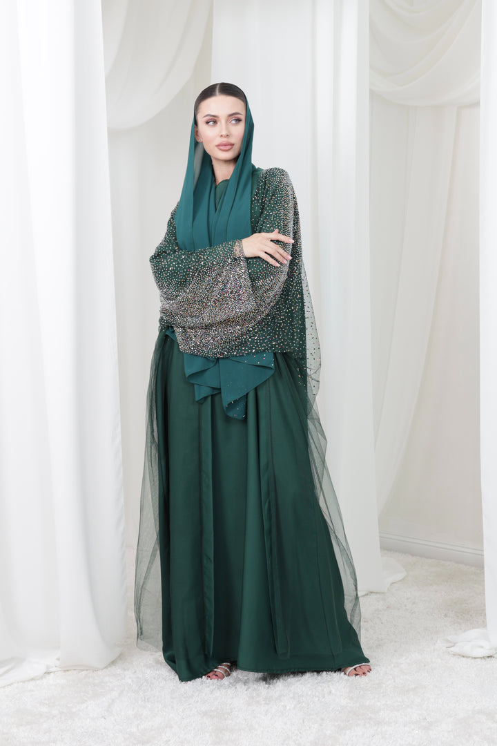 Amelia Emerald Luxè Abaya