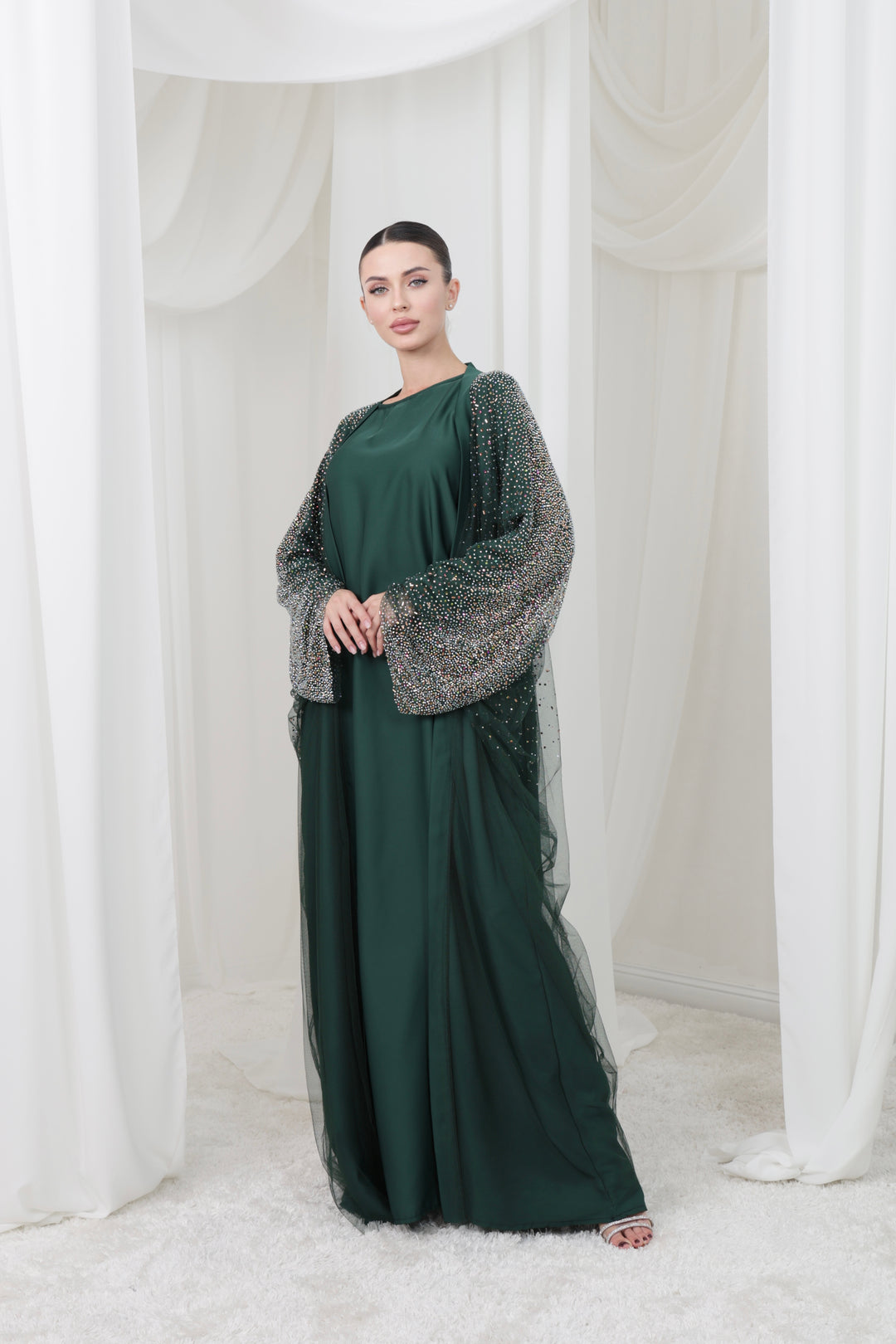 Amelia Emerald Luxè Abaya