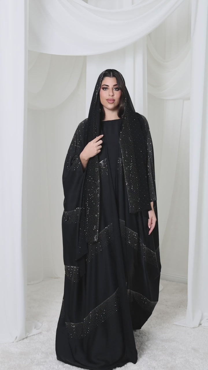 Noor Diamond Luxè Abaya