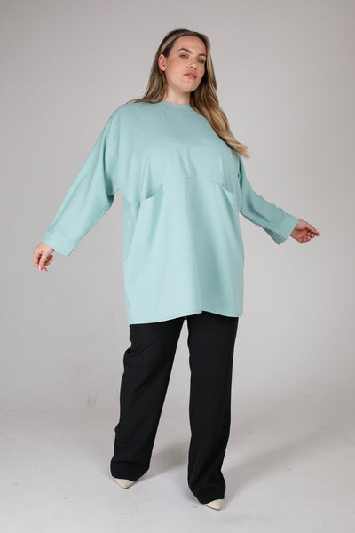 Mint Tunic Top - Plus Size