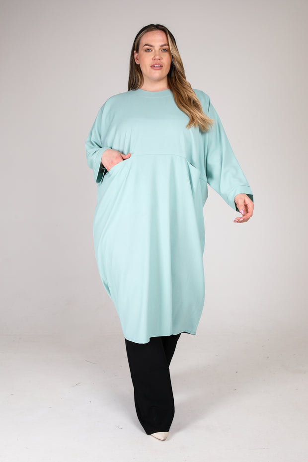 Mint Tunic Dress - Plus Size