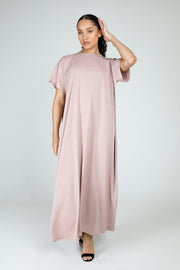 Nude Abaya Slip Dress