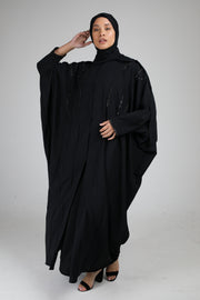 Black Layali Sparkle Abaya | 2 piece