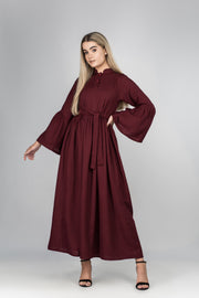 Ruby Dress - Maroon