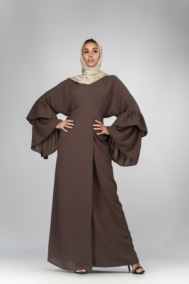 Topaz Flare - Coffee Brown